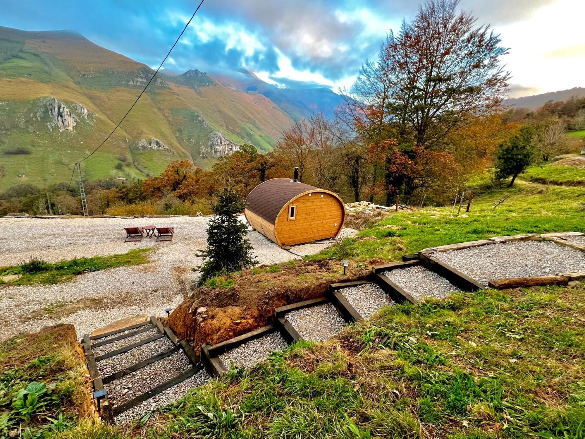 La Cabana Maria San Roque de Ríomiera Kültér fotó
