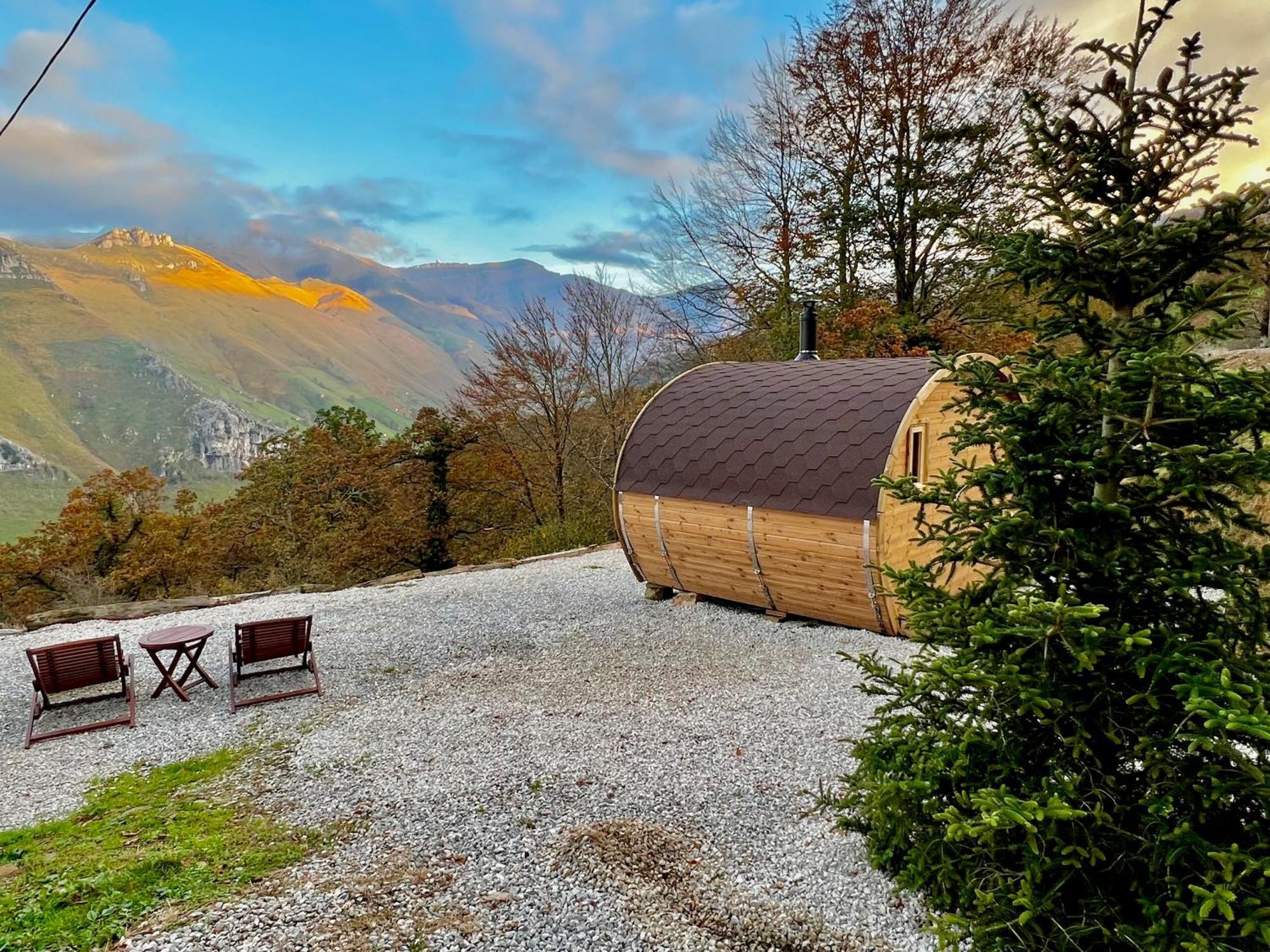 La Cabana Maria San Roque de Ríomiera Kültér fotó
