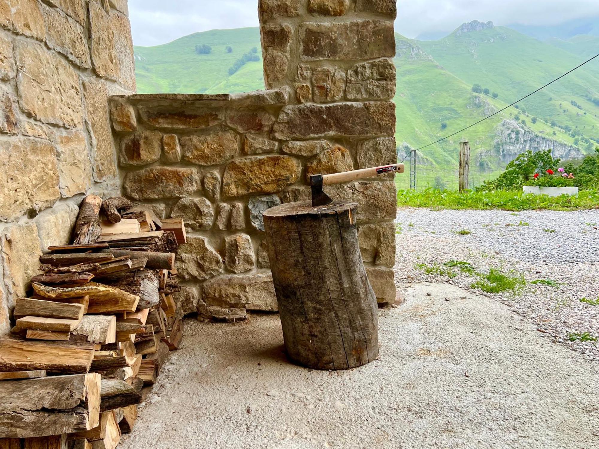 La Cabana Maria San Roque de Ríomiera Kültér fotó