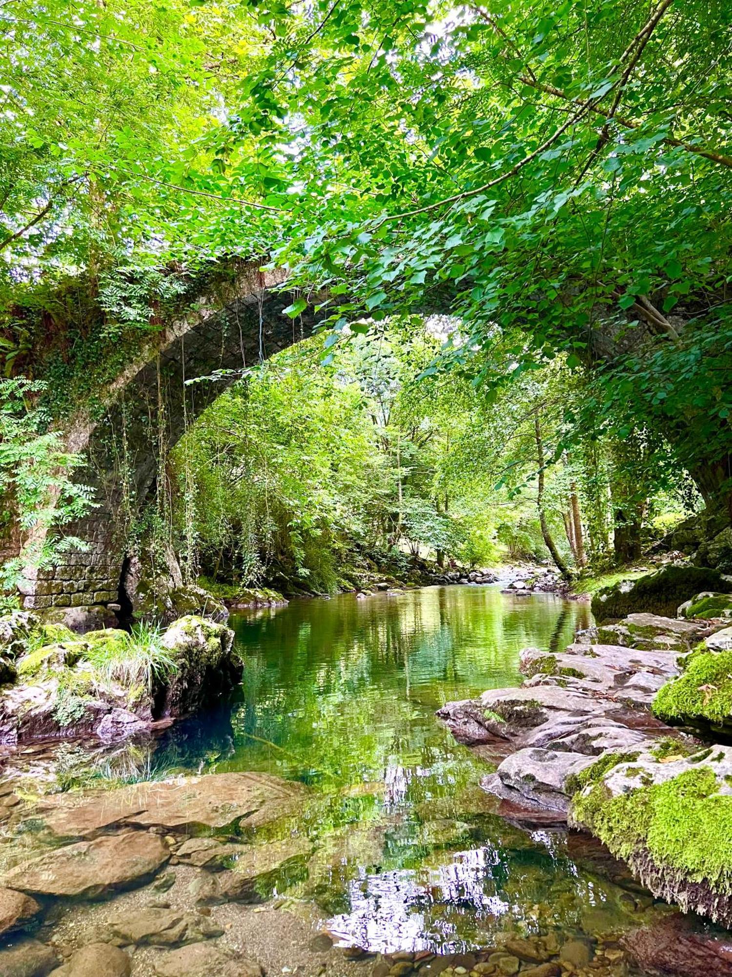 La Cabana Maria San Roque de Ríomiera Kültér fotó